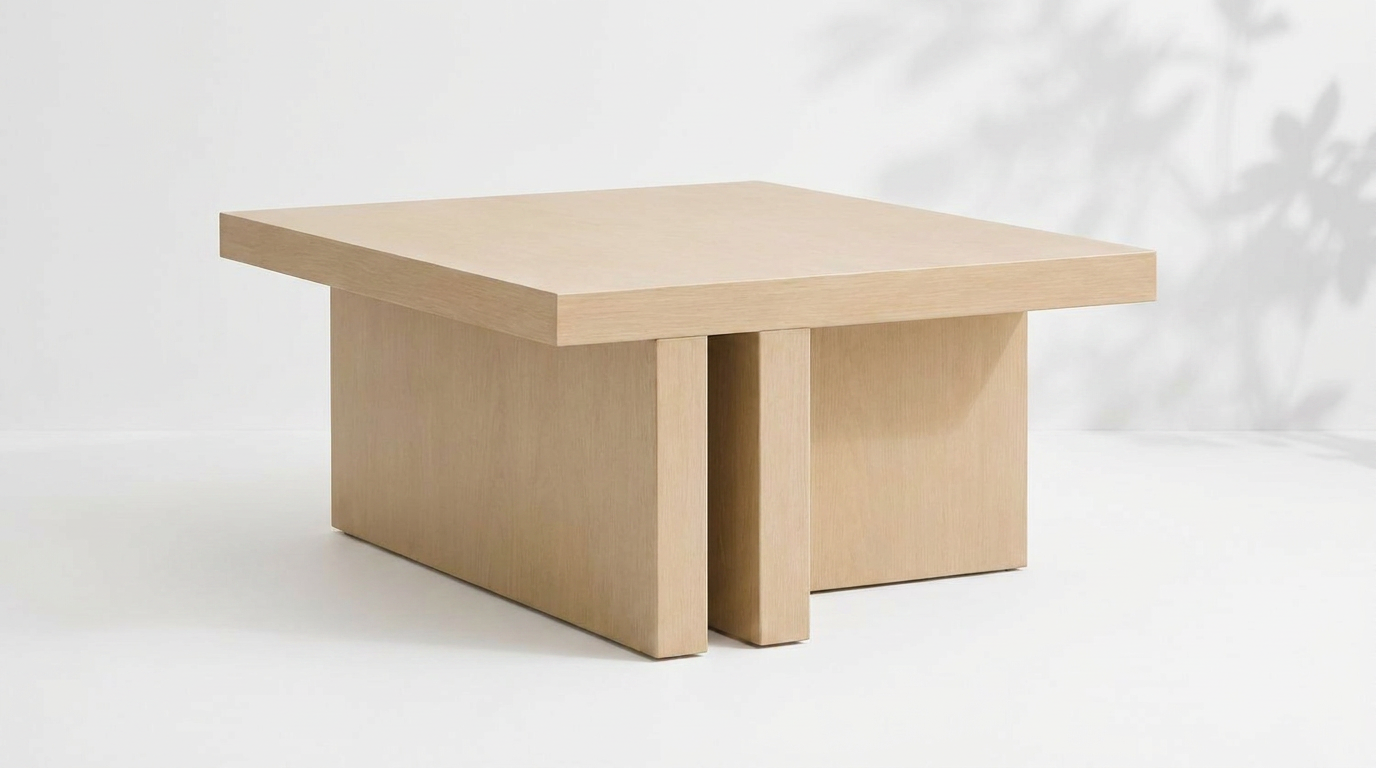 Coffee tables, side tables and pedestals